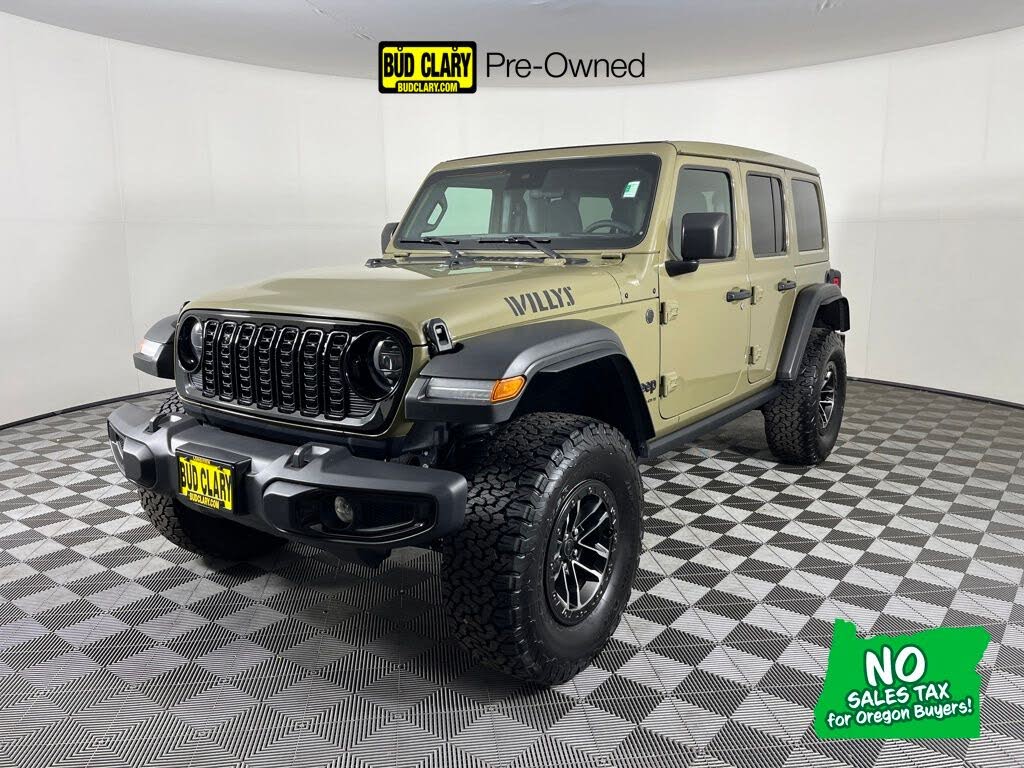 2025 Jeep Wrangler Willys 4-Door 4WD