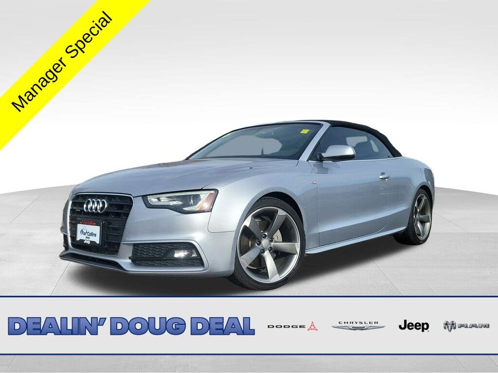 2016 Audi A5 2.0T quattro Premium Plus Cabriolet AWD