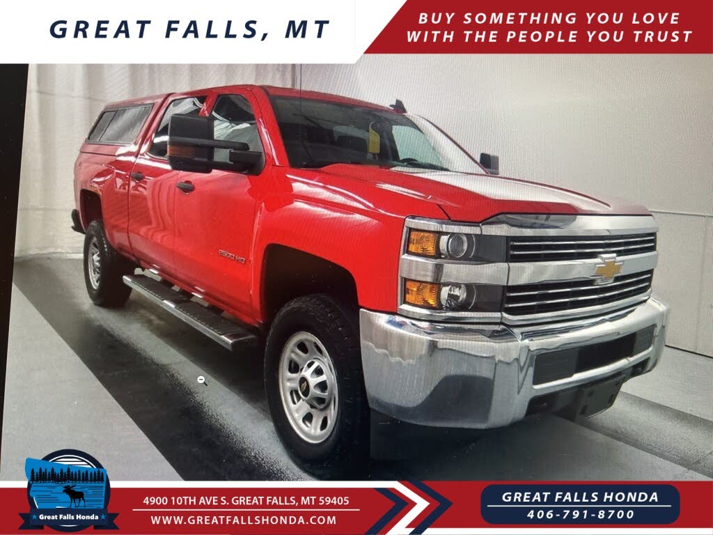 2016 Chevrolet Silverado 2500HD Work Truck Crew Cab 4WD