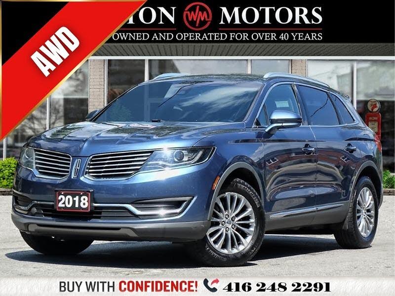 2018 Lincoln MKX Select AWD
