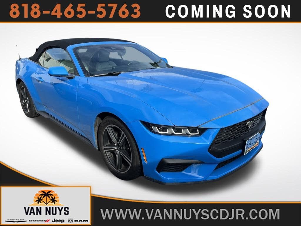 2024 Ford Mustang EcoBoost Premium Convertible RWD