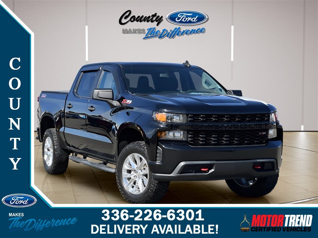 2021 Chevrolet Silverado 1500 Custom Trail Boss Crew Cab 4WD