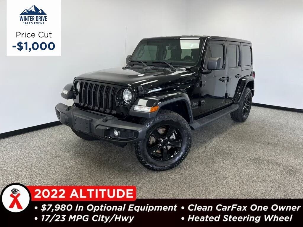 2022 Jeep Wrangler Unlimited Sahara Altitude 4WD