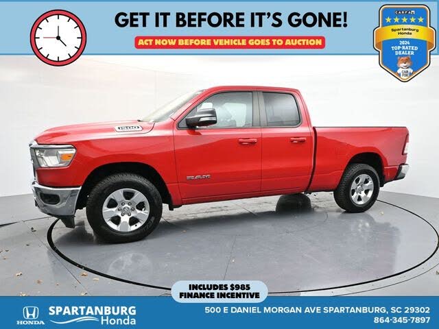 2022 RAM 1500 Big Horn Quad Cab 4WD