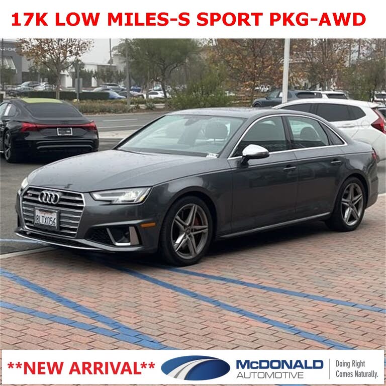 2019 Audi S4 3.0T quattro Premium Plus Sedan AWD