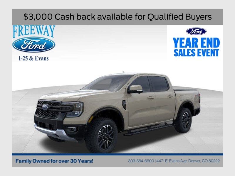 2025 Ford Ranger Lariat SuperCrew 4WD