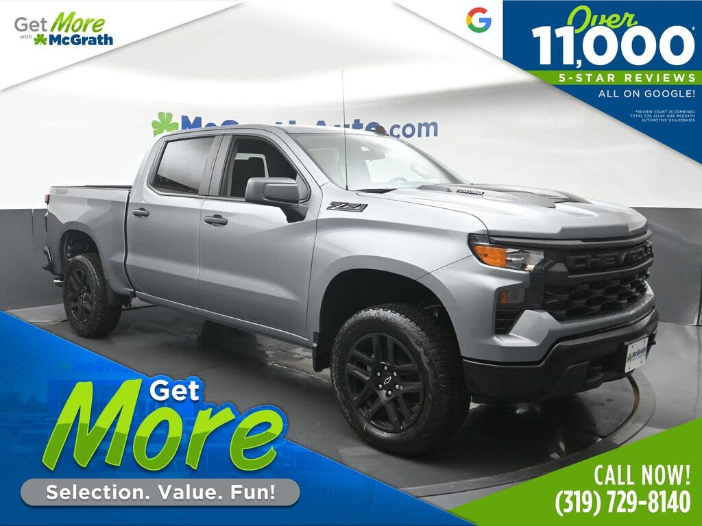 2026 Chevrolet Silverado 1500 Custom Trail Boss Crew Cab 4WD