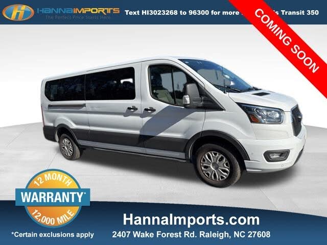 2023 Ford Transit Passenger 350 XLT Low Roof LB RWD