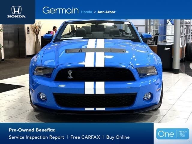 2012 Ford Mustang Shelby GT500 Convertible RWD