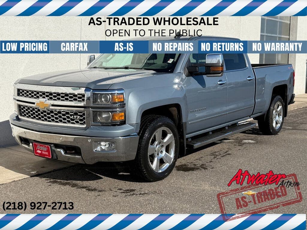 2015 Chevrolet Silverado 1500 LTZ Crew Cab 4WD