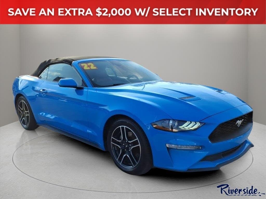 2022 Ford Mustang EcoBoost Premium Convertible RWD