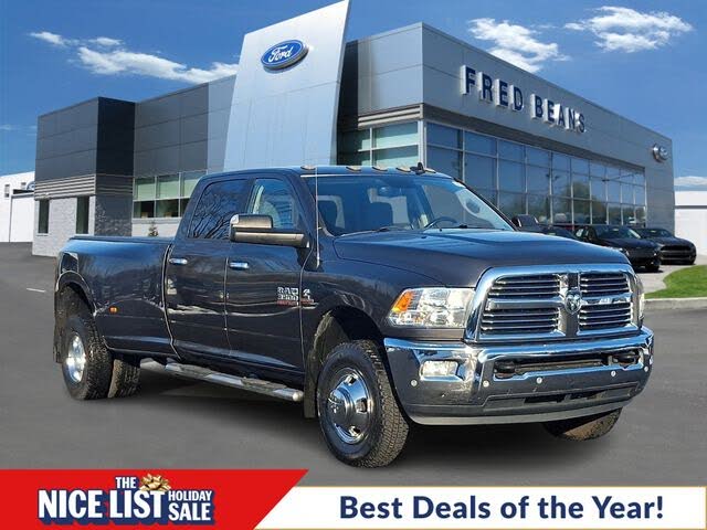 2018 RAM 3500 Big Horn Crew Cab LB DRW 4WD