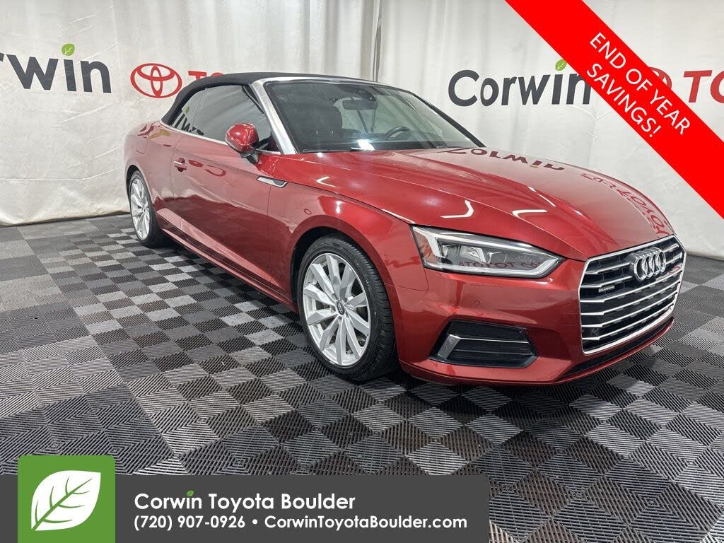 2018 Audi A5 2.0T quattro Premium Plus Cabriolet AWD