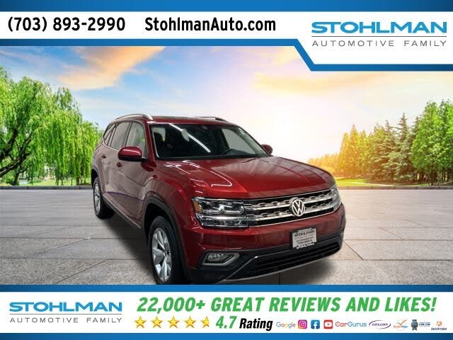 2018 Volkswagen Atlas SEL 4Motion