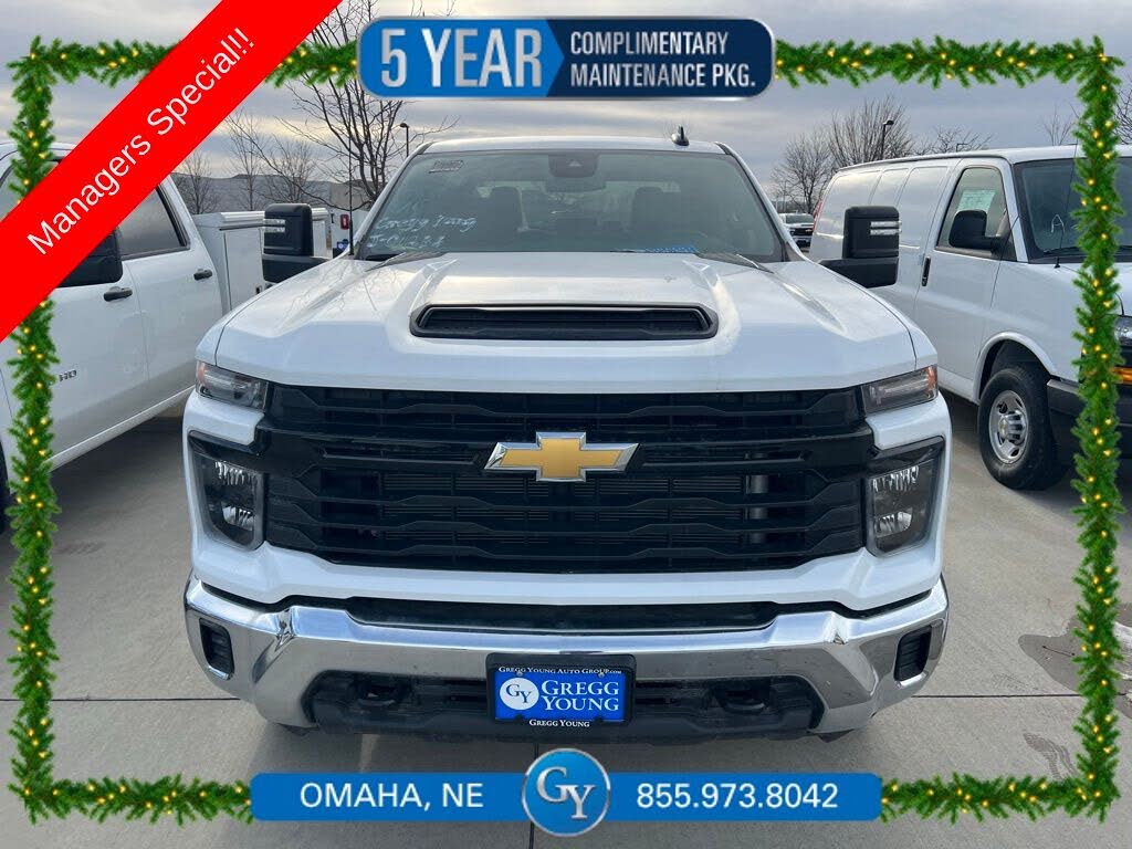 2024 Chevrolet Silverado 3500HD Work Truck Crew Cab LB 4WD