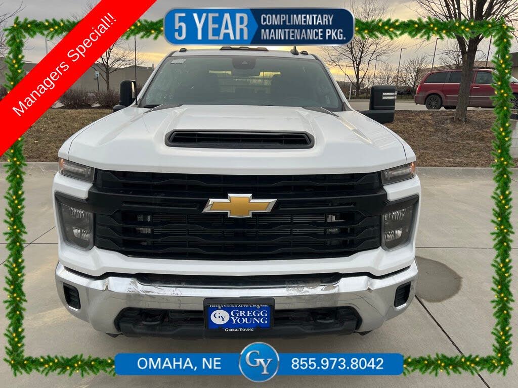 2024 Chevrolet Silverado 3500HD Work Truck Crew Cab LB 4WD