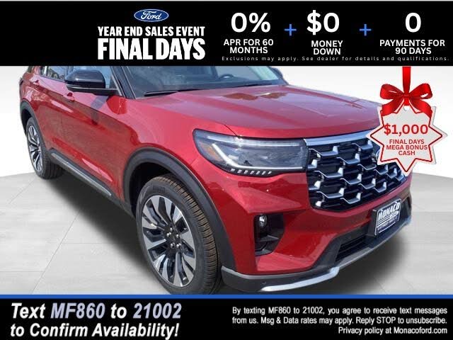 2025 Ford Explorer Platinum AWD