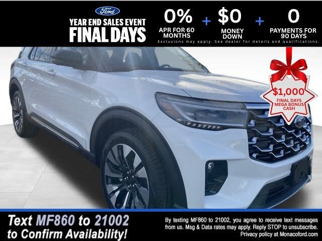 2026 Ford Explorer Platinum AWD