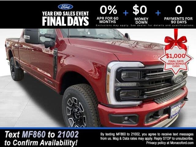 2026 Ford F-350 Super Duty Platinum Crew Cab 4WD