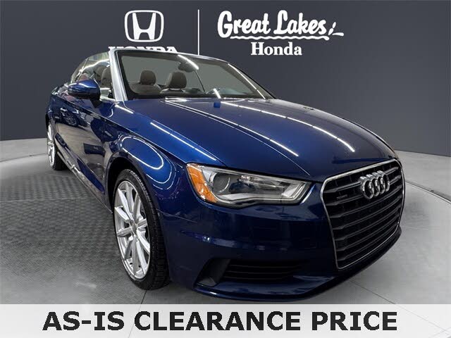 2015 Audi A3 2.0T quattro Premium Plus Cabriolet AWD