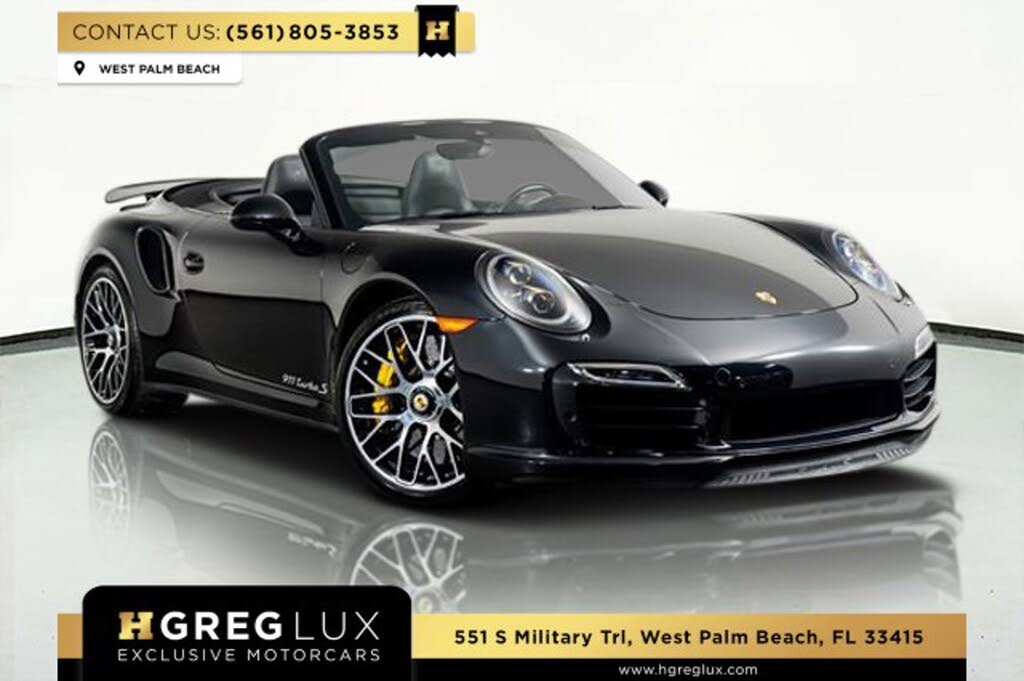 2016 Porsche 911 Turbo S Cabriolet AWD