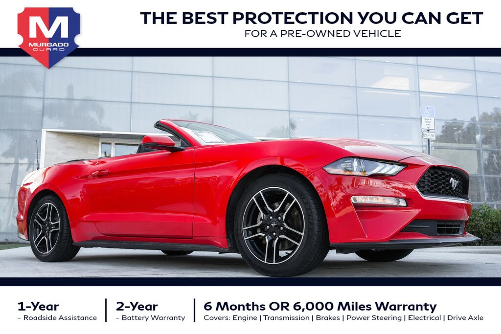 2020 Ford Mustang EcoBoost Premium Convertible RWD