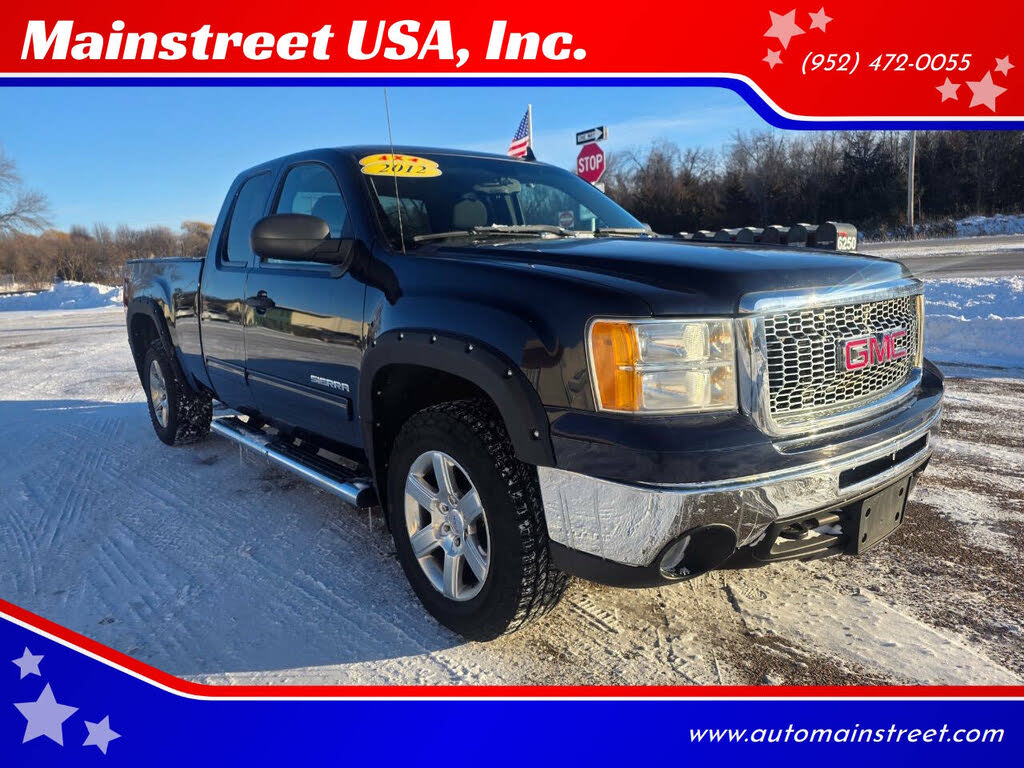 2012 GMC Sierra 1500 SLE Ext. Cab 4WD