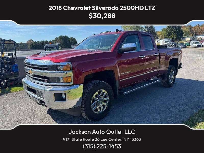 2018 Chevrolet Silverado 2500HD LTZ Double Cab 4WD