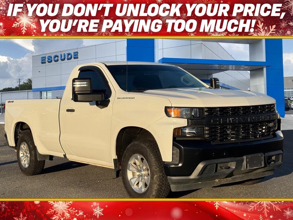 2020 Chevrolet Silverado 1500 Work Truck Crew Cab LB 4WD