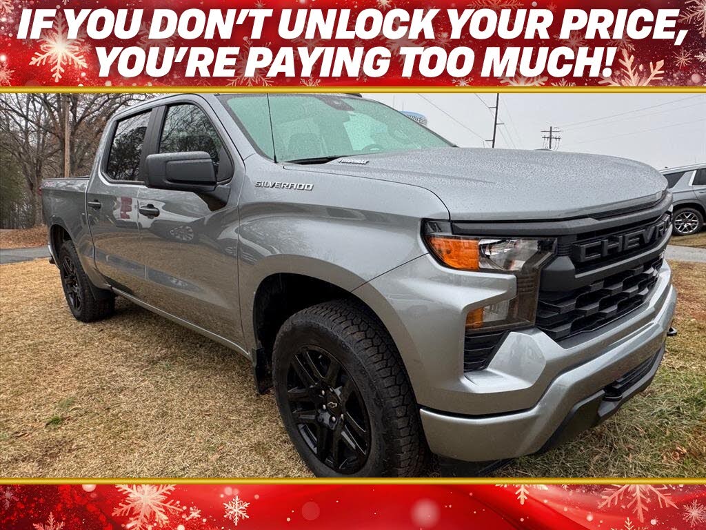 2024 Chevrolet Silverado 1500 Custom Crew Cab 4WD