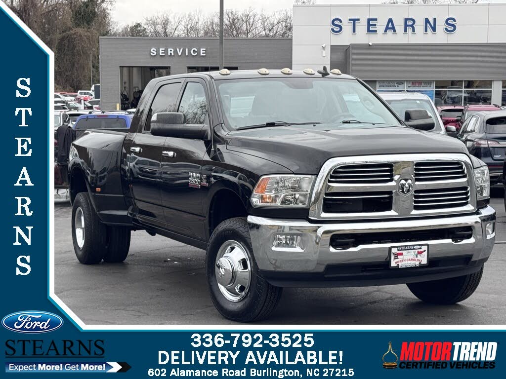 2016 RAM 3500 Big Horn Mega Cab DRW 4WD