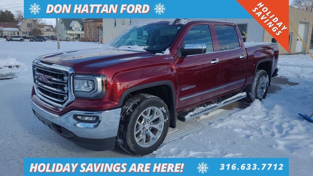 2017 GMC Sierra 1500 SLT Crew Cab 4WD