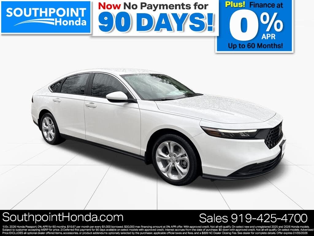 2025 Honda Accord LX FWD