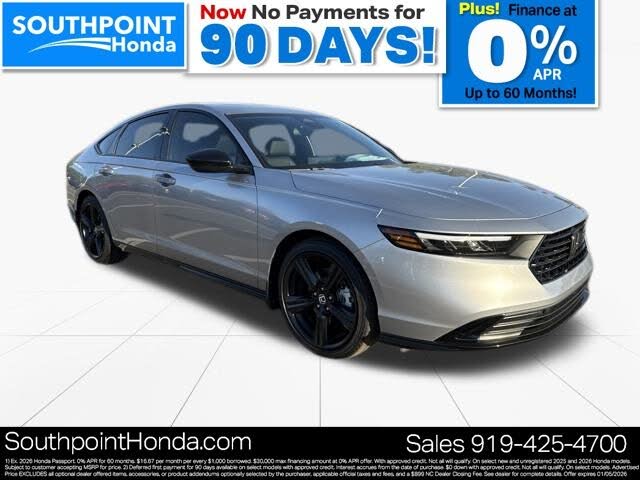 2025 Honda Accord Hybrid Sport-L FWD