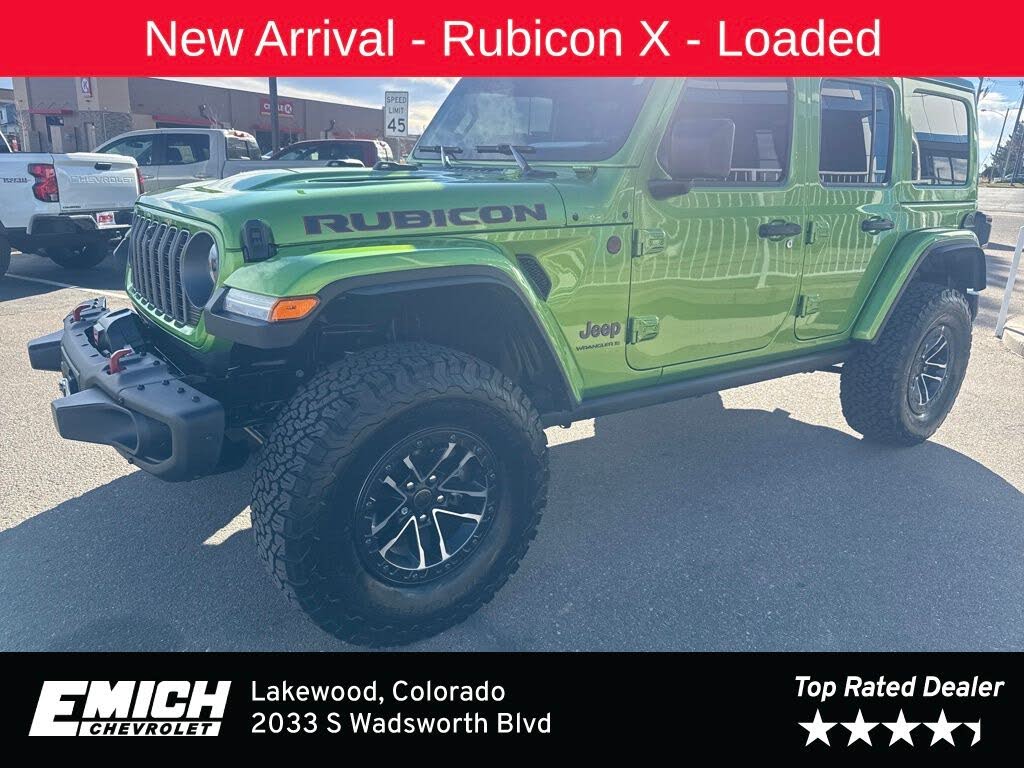 2025 Jeep Wrangler Rubicon X 4-Door 4WD