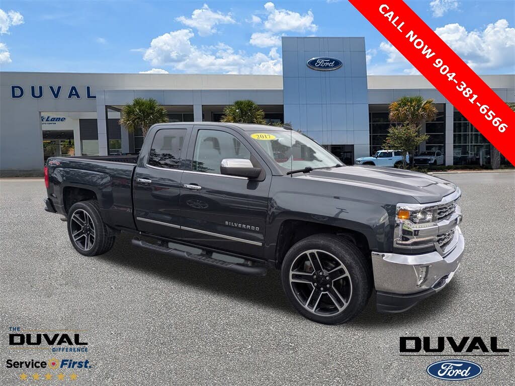 2017 Chevrolet Silverado 1500 LTZ Double Cab 4WD