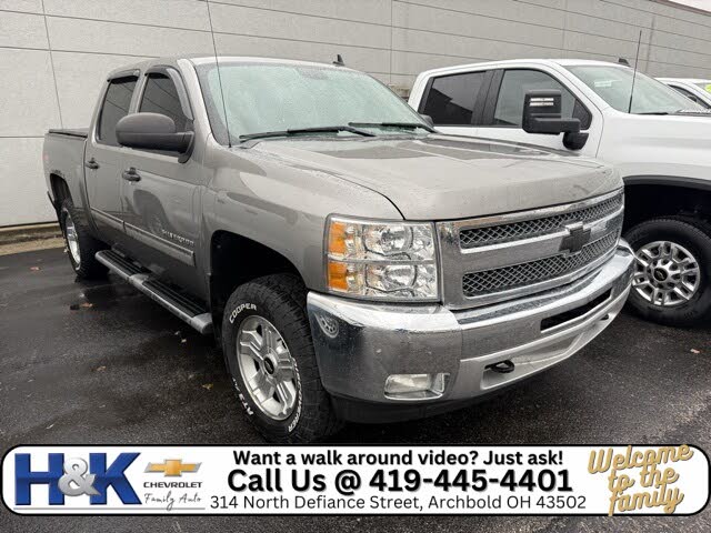 2012 Chevrolet Silverado 1500 LT Crew Cab 4WD