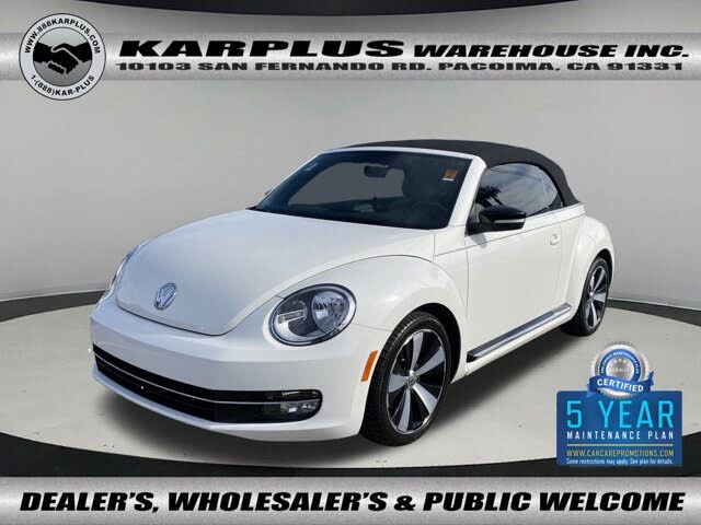 2013 Volkswagen Beetle Turbo 60s Edition Convertible