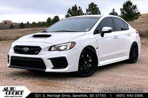 Subaru WRX STI Limited AWD with Low Profile Spoiler