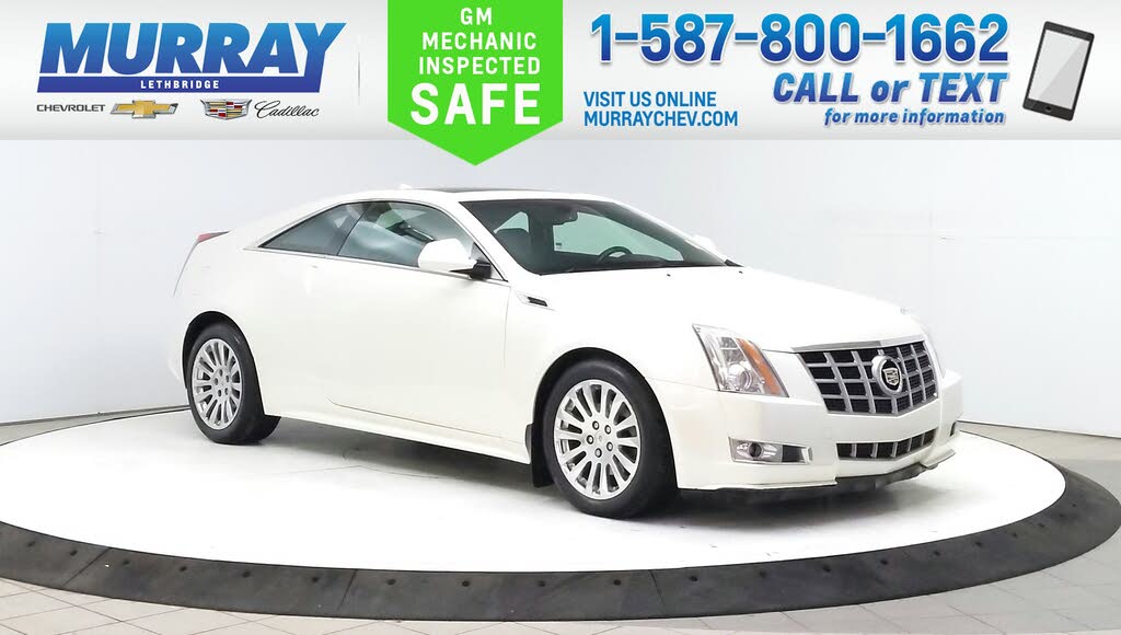 2012 Cadillac CTS Coupe 3.6L Performance AWD