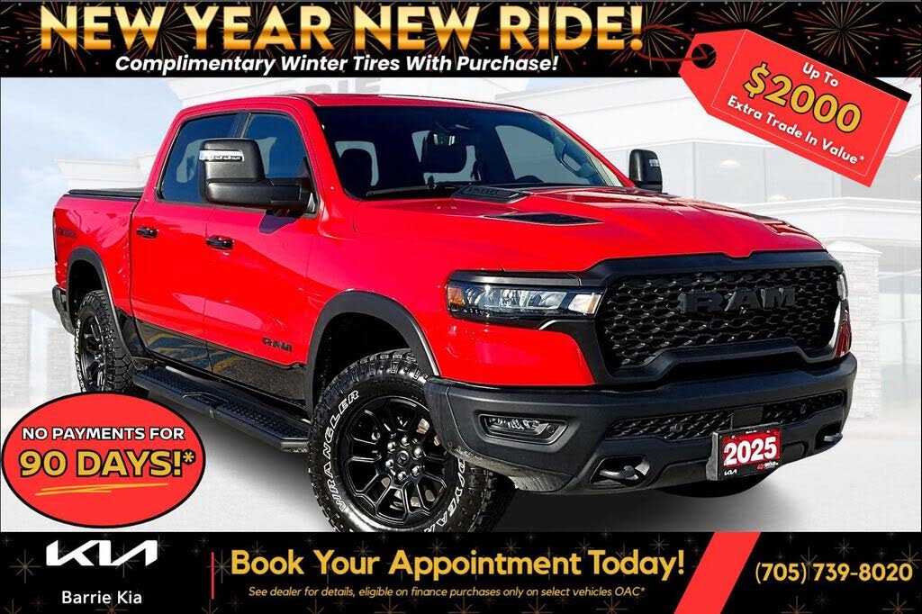 RAM 1500 Rebel Crew Cab 4WD 2025