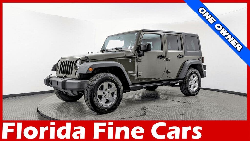 2016 Jeep Wrangler Unlimited Sport S 4WD