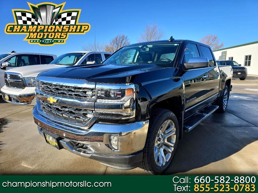 2016 Chevrolet Silverado 1500 LTZ Crew Cab 4WD