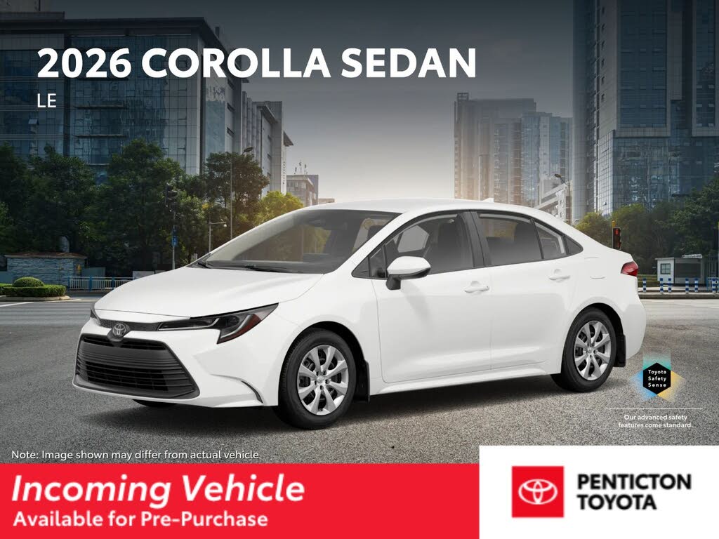 2026 Toyota Corolla LE FWD