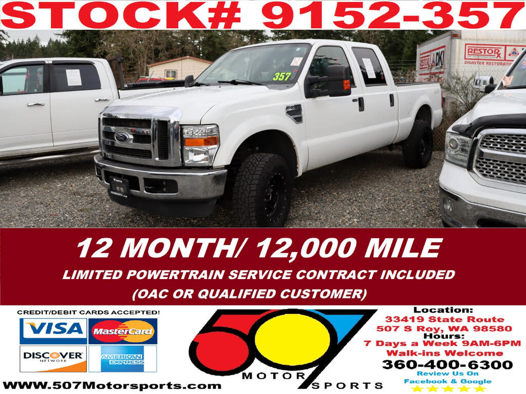 2008 Ford F-250 Super Duty XLT Crew Cab LB 4WD
