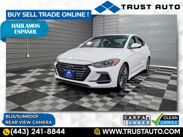 2018 Hyundai Elantra Sport FWD