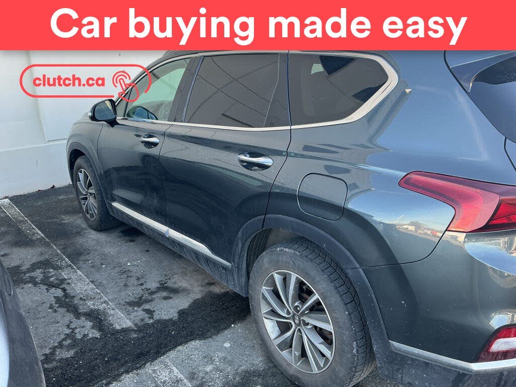 2019 Hyundai Santa Fe 2.0T Luxury AWD with Dark Chrome Accent