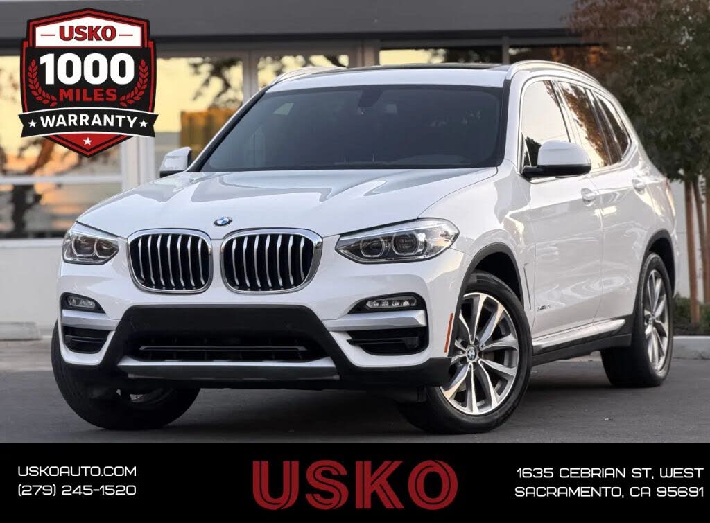 2018 BMW X3 xDrive30i AWD