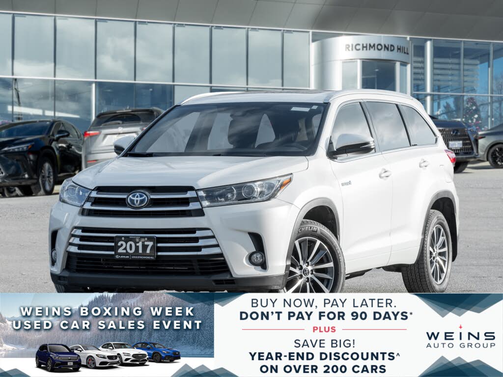 Toyota Highlander Hybrid XLE 2017