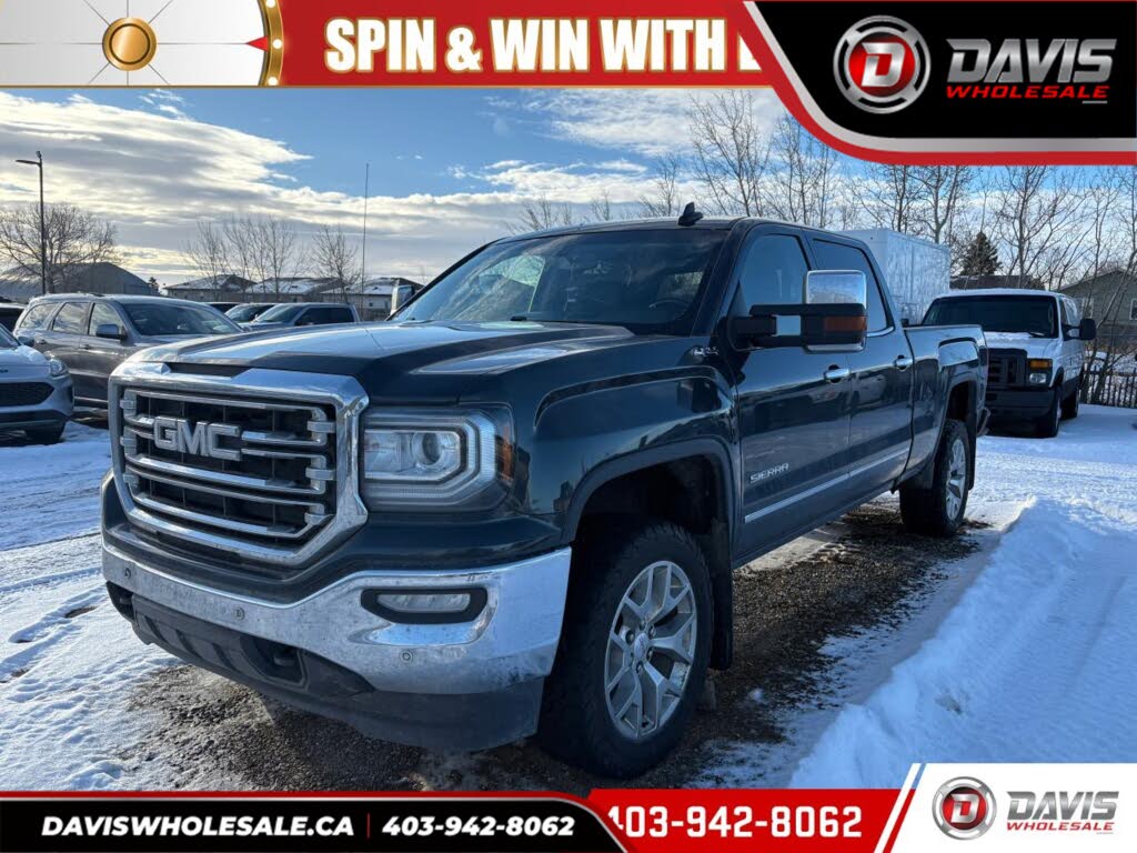 2017 GMC Sierra 1500 SLT Crew Cab 4WD